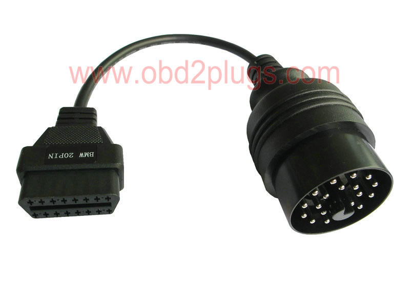 BMW-20Pin Male to OBD2 Female Cable