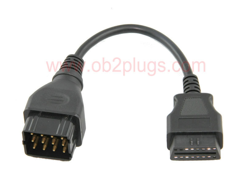 OBD2 Female to Renault-12Pin Cable