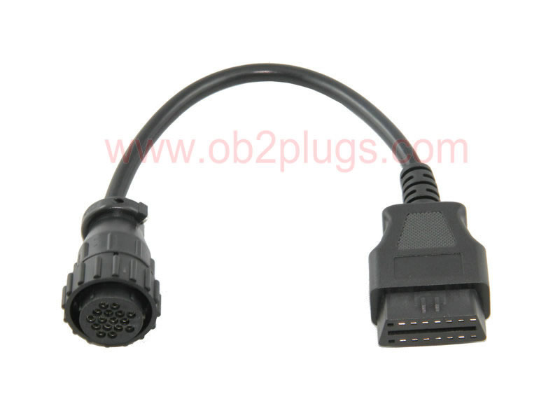 OBD2 Female to SCANIA/DAF-16Pin Cable