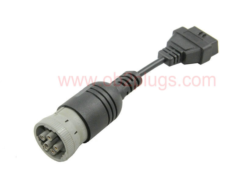 OBD2 Female to SAE J1708 Deutsch-6Pin Cable