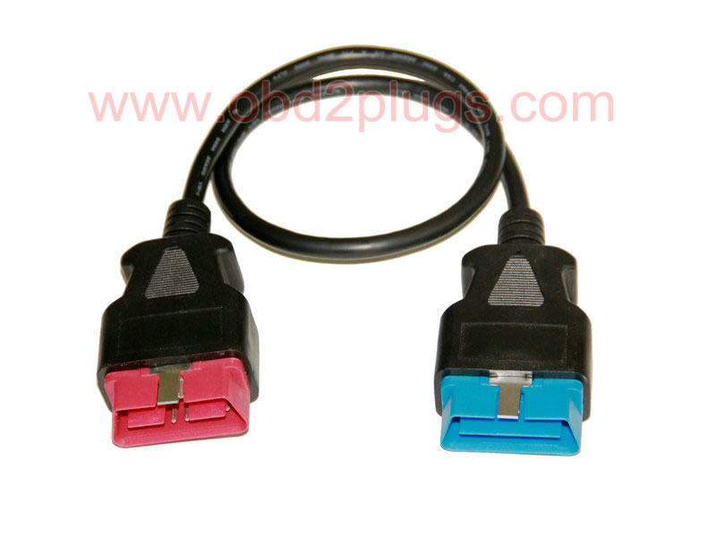 OBD-II Male(24V) to OBD-II Male(12V) Cable