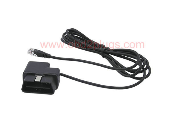 OBD2 Male Right Angle to RJ45 Cable