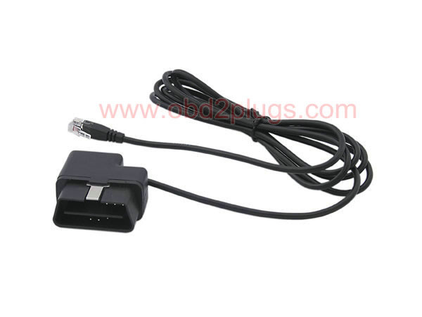 OBD2 Male Right Angle to RJ45 Cable
