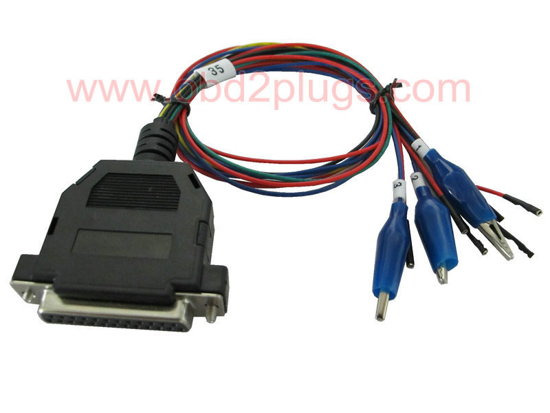 DB25 Female to Battery Clamp * 3 + 6Pin Cable