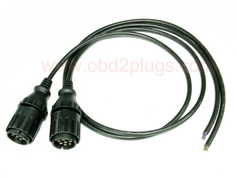 BMW-10Pin to open end Cable