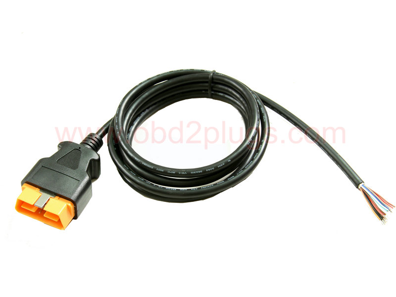 OBD2 Male(24V) to Open end Cable