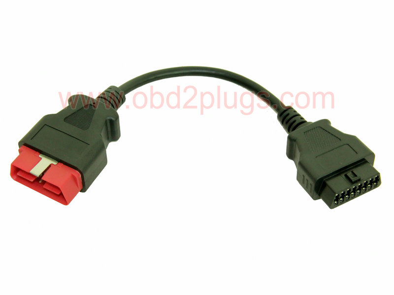 OBD2 Male(24V) to OBD2 Female Cable