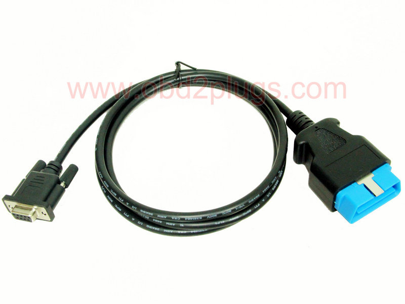 OBD2 Male to DB9 Female Cable