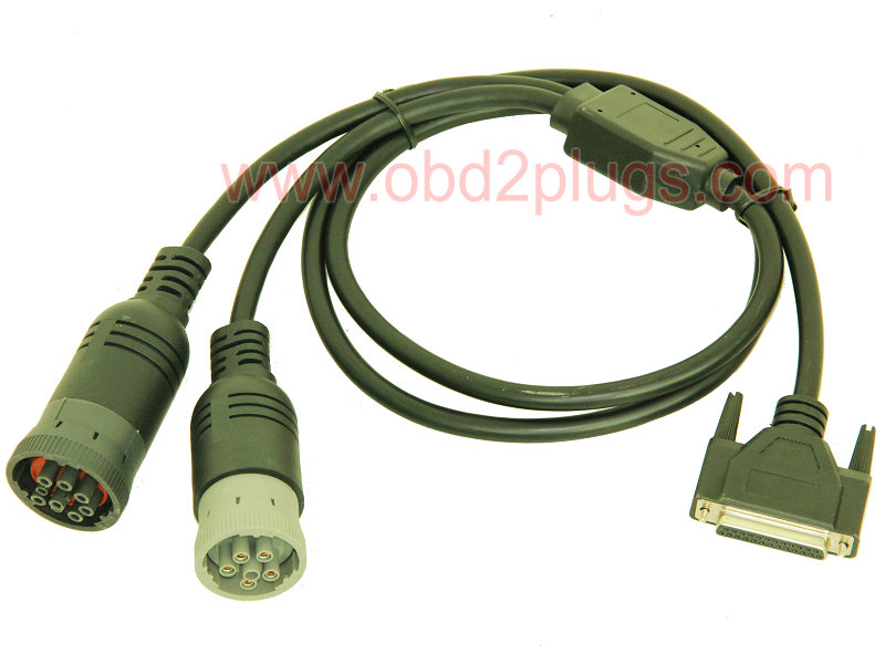 DB25 Female to Deutsch 6Pin+9Pin Cable