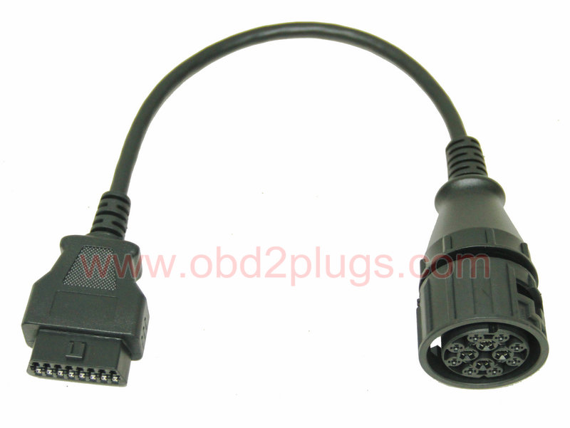 OBD2 Female to MAN-12Pin Cable