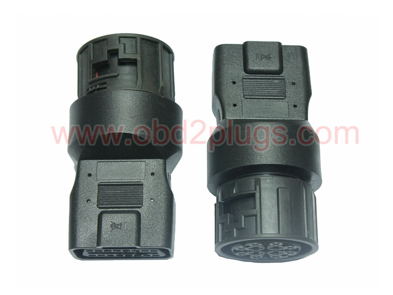 OBD2 Female to MAN-12Pin Adapter