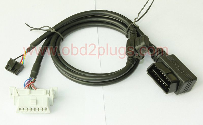 OBD2 splitter Y cable with fuse fit Honda&Acura