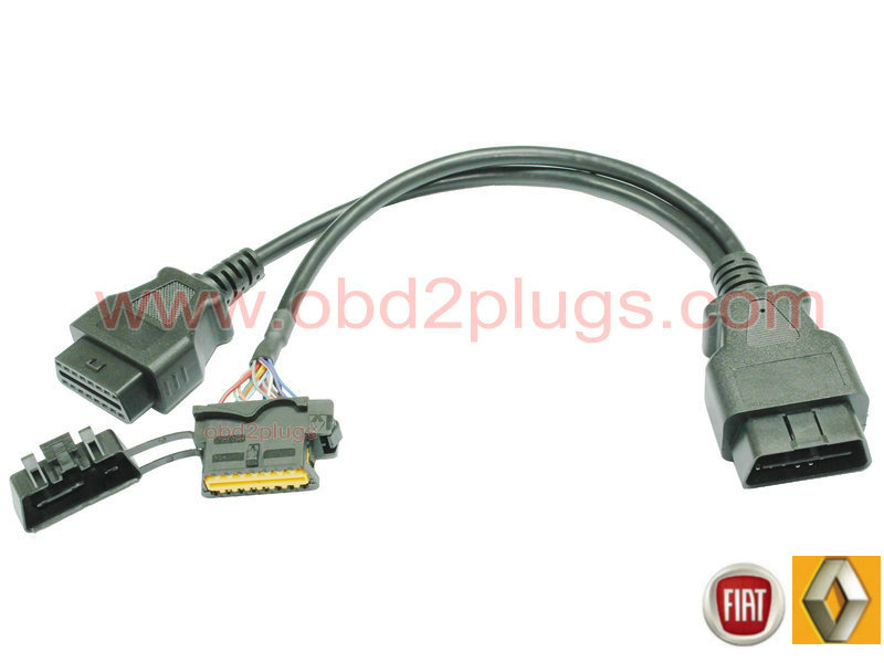 OBD2 Splitter Y cable for Renault&FIAT