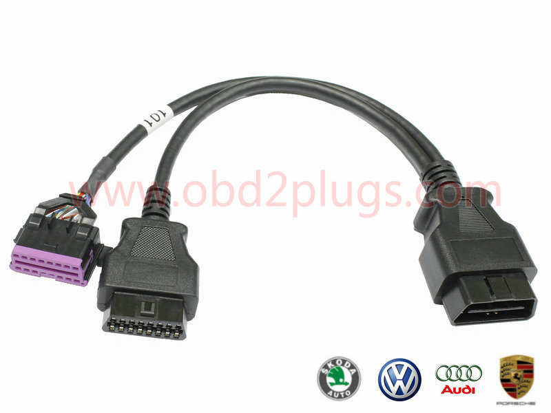 OBD2 Splitter Y cable for AUDI& PORSCHE&VW