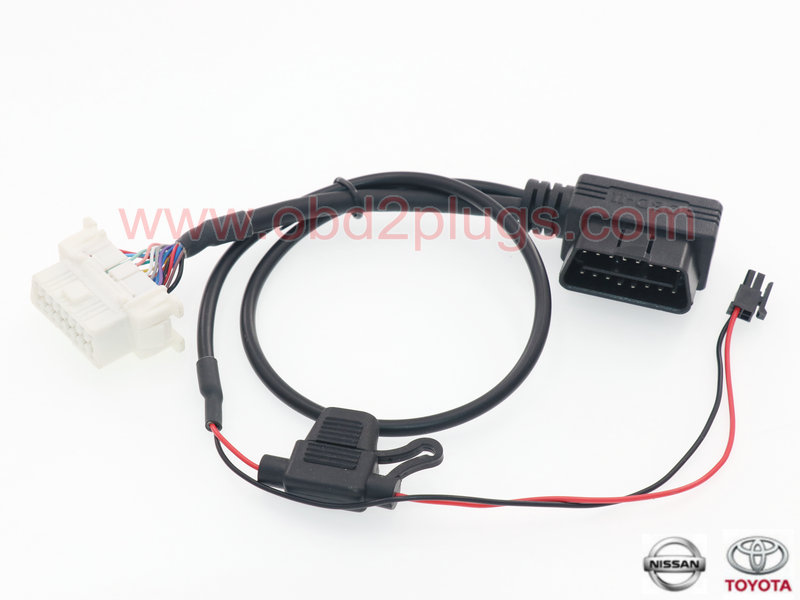 OBD2 Pass through Cables fit TOYOTA&NISSAN