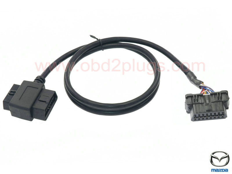OBD2 Pass through Cables fit Mazda
