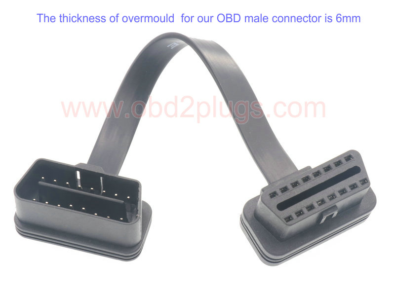 Ultra Low Profile OBD2 Extension Cable-9C